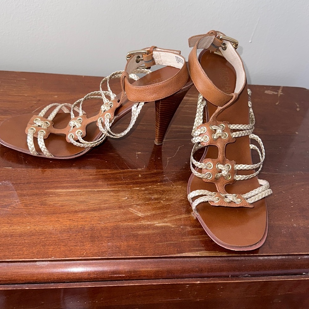 Michael Kors Strappy Gladiator Heeled Sandals
